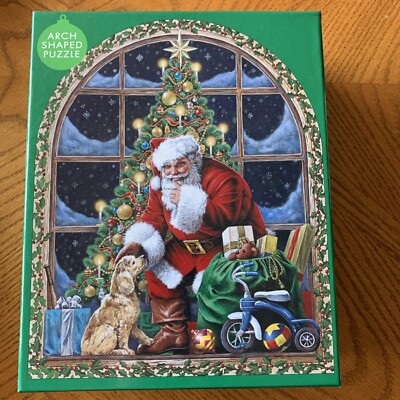 Brother and sister design studio Christmas party Arch Shaped Oversize puzzle-image