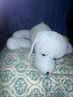 Pottery Barn Russ Blue Plush Puppy-image