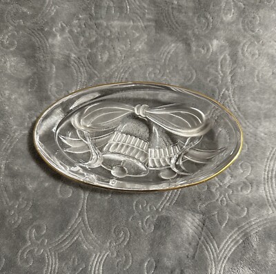 Studio Nova Gilded Bells Oval Candy Dish Pre Owned With Box -image