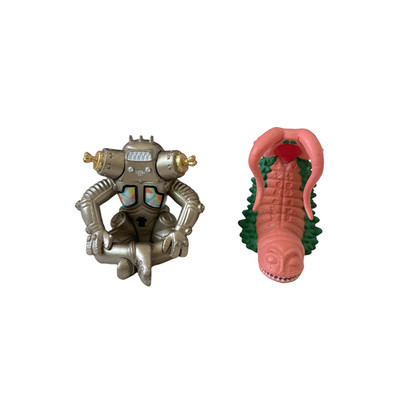 2x Bandai King Joe & ツインテール Authentic Ultraman Ultra Figure Model Toys Collect-image