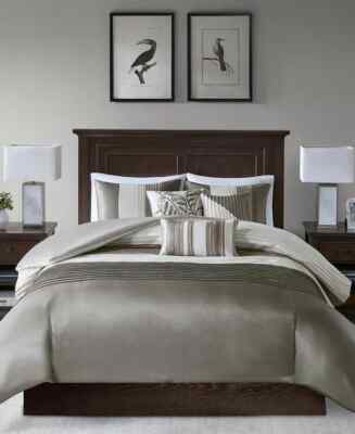 Madison Park Amherst 7-Pc. King Comforter S Khaki King-image