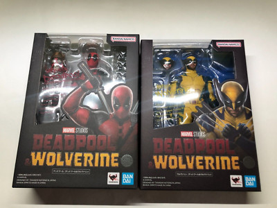 S.H.Figuarts Deadpool & Wolverine 2set Movie Bandai Action Figure SHF SH Hobby-image
