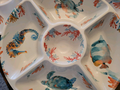 Sealife Chip And Dip Tray-image