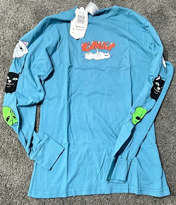 Rip N Dip Shirt Rip N Dip Heavens Waiting Room Long Sleeve T-Shirt-image