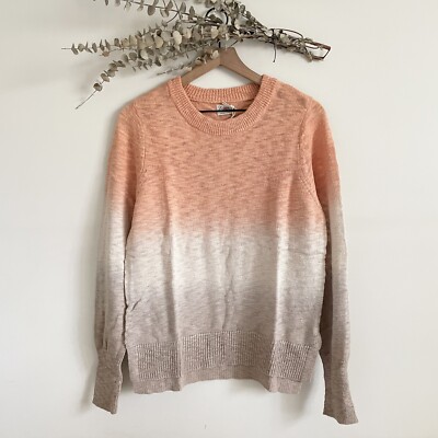 FAHERTY Muir sweater in dip dye sunset large Organic Cotton-image