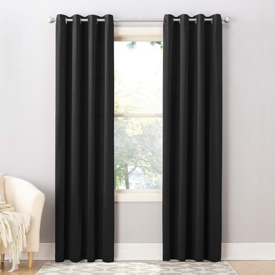 Barrow Energy Efficient Grommet Curtain Panel Pair-image