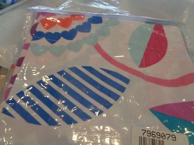 Pottery Barn Teen Lollipop Bouquet standard sham   New without tag-image