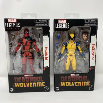 Marvel Legends Series Deadpool & Wolverine Lot Set of 2 Action Figures-image