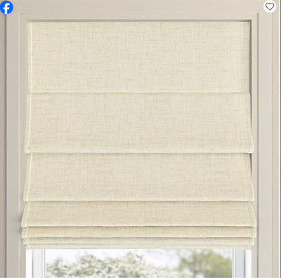 SUN ZERO SOMERTON CORDLESS BLACKOUT ROMAN SHADE 35