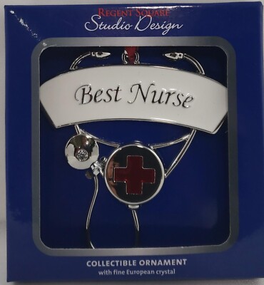 Regent Square Studio Design Best Nurse Collectible Ornament-image
