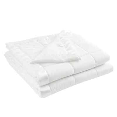 Madison Park Down Alternative Blanket 3M Scotchgard Moisture Twin White-image