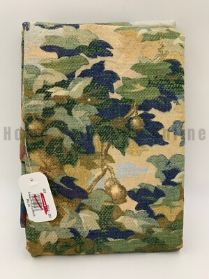 Pottery Barn Greenwood Cotton Percale Sham Green Multi Euro #8931E-image