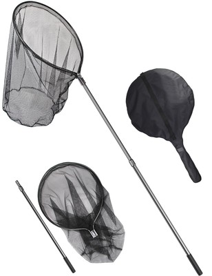 Saltwater Fishing Net Large Fishing Net with Telescoping Handle Cat Catcher N...-image
