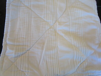 1 Pottery Barn Pleated Euro white  Sham photo shoot sample-image