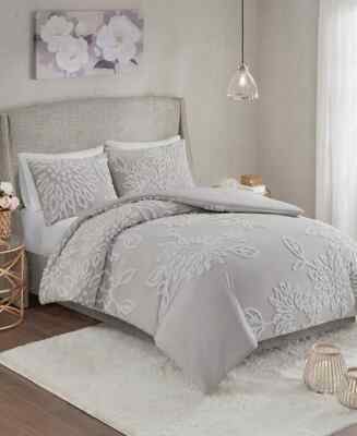 Madison Park Veronica Floral Tufted 3-Pc. Comforter Set, King/California King-image
