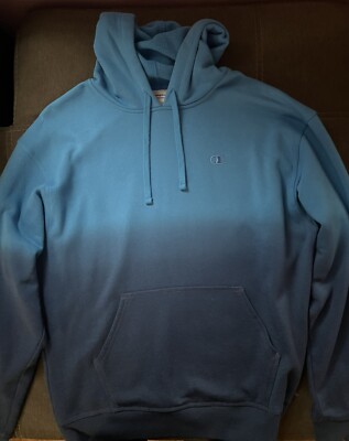 CHAMPION Men Specialty Dye Fleece Hoodie Dip Dye Blue/Navy Nohble-image