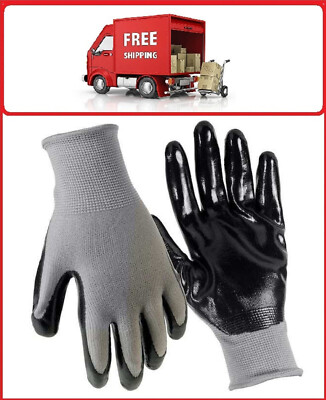 FIRM GRIP Nitrile Dipped Large Glove (3-Pack)-image