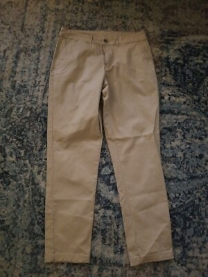 Dip Women's Pants Beige Casual Classic Cotton  blend Size 10-image