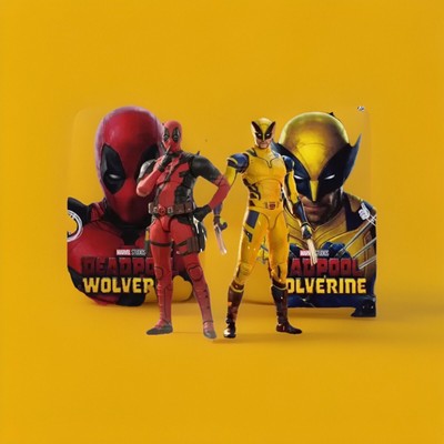 [USA SELLER] ZD Toys DEADPOOL & WOLVERINE 1/10 Scale Action Figure Set Of 2-image