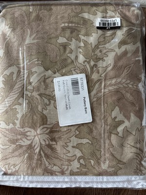 Pottery Barn Cora Cotton Duvet Cover Full/queen-image