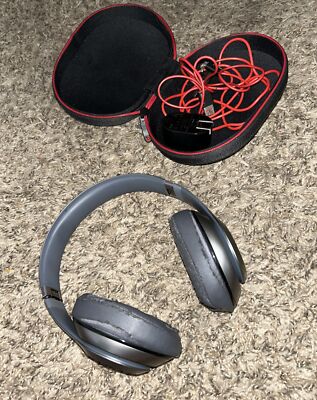 READ! Dr. Dre Beats Studio Wireless 1 Side Work B0501 IC10188A-parts Or Repairs-image