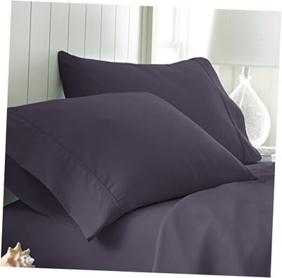  Color Pillowcase Set, Solid Standard Purple-image
