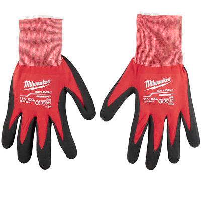 Milwaukee 48-22-8904 Cut Level 1 Dipped Gloves XXL-image