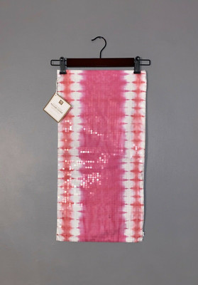 Pink Tie Dye Sequin Pottery Barn PB Teen Pillow Cover Case Sham Long 12x24