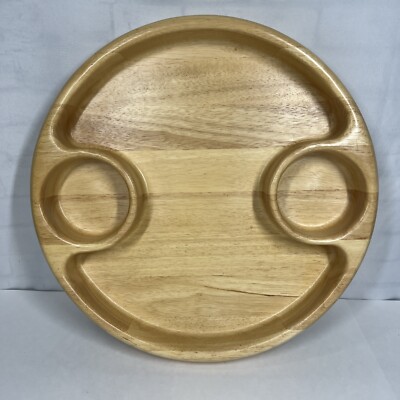 Wood Marketplace Large Double Dip Tray-image