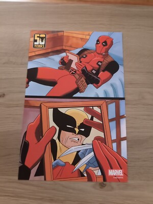 2024 DEADPOOL & WOLVERINE Meme Annie Wu PAPER PRINT POSTER Marvel Unlimited-image