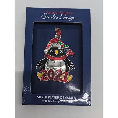 Penguin 2021 Ornament by Regent Square Studio Design-image