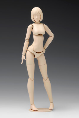 Wave 1/12 Scale Movable Body Female Type [A Version] Plastic Model IN STOCK-image