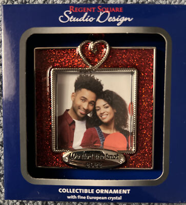 Regent Square Studio Design 2022 We Tied The Knot Photo Frame Ornament-image