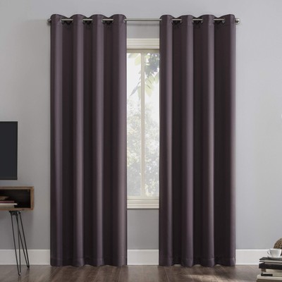 Nordic 2-pack Theater Extreme 100% Blackout Grommet Curtain Panel Pair, 52