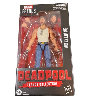 Marvel Legends Deadpool Legacy Collection Wolverine Action Figure G0969 X-Men-image
