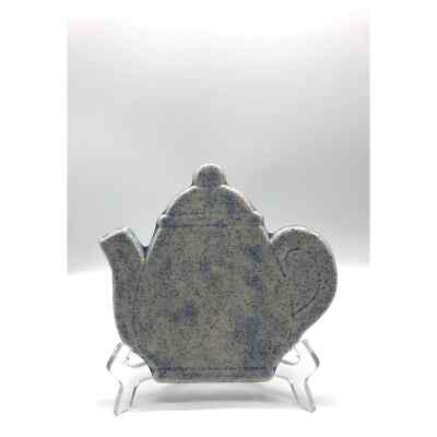 Super Cute Art Studio Ceramic Teapot Shaped Kitchen Trivet-image