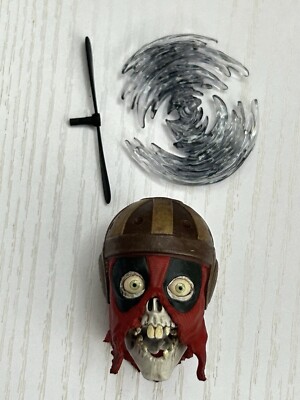 Hottoys MMS746 Deadpool & Wolverine - 1/6th scale Zombie Pool Head Sculpt Set-image