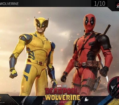 IN STOCK ZD Toy Deadpool & Wolverine Action Figure Toy Model Collection New 1:10-image