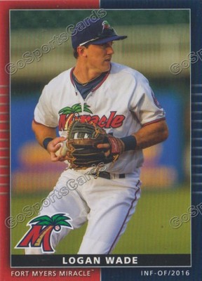 2016 Fort Myers Miracle Logan Wade RC Rookie Twins AUS-image