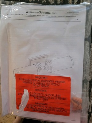 Pottery Barn Tilden Double Sconce Antique Bronze(See description)-image