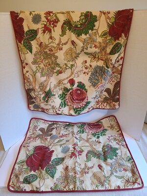 Pillow Shams Pottery Barn Wells Palamore 1 Stand 1 Euro Cottagecore Countrycore-image