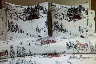 *Pottery Barn Whistler Run Forest EURO Sham (1)-image