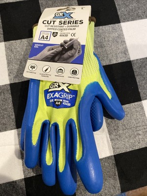 GRX Cut Series, A4 cut level, dipped coated palm, Size L, free Shipping-image