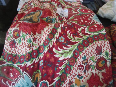 1  Pottery Barn Darcy paisley standard sham New wo tag-image