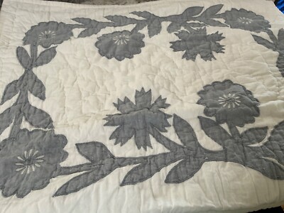 Pottery barn lilo standard sham-NWOT-chambray blue 26 x 20 in-image