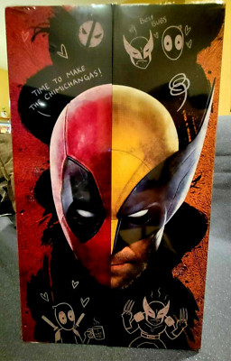 SDCC 2024 JAZWARES EXCLUSIVE DEADPOOL-WOLVERINE COSPLAY MASK SET #103/250+BONUS-image