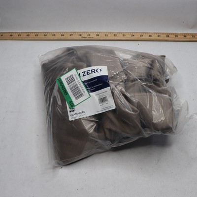 Sun Zero Blackout Curtain Panel Polyester Mushroom Brown 52 x 84-image