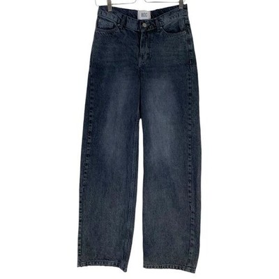 Urban Outfitters BDG Womens Dipped V Wide Leg Jeans Size 26-image