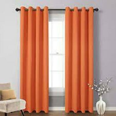 NICETOWN Bedroom Curtains 63 inches Long, Privacy and Thermal Insulated Blackout-image