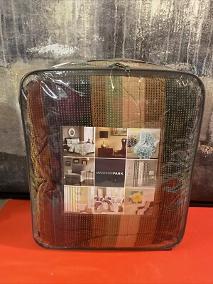 Madison Park 6 Piece Printed Reversible Daybed Cover Set Decor for All Season @-image